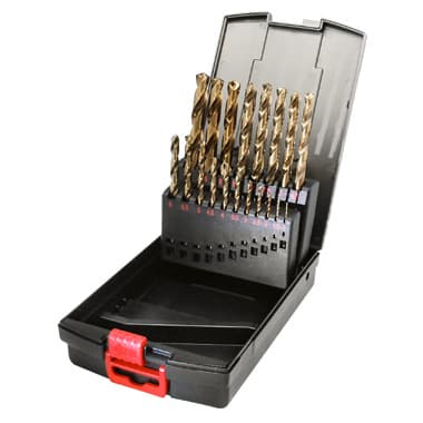 Набор спиральных сверл HSCo Redline, 19 шт.

