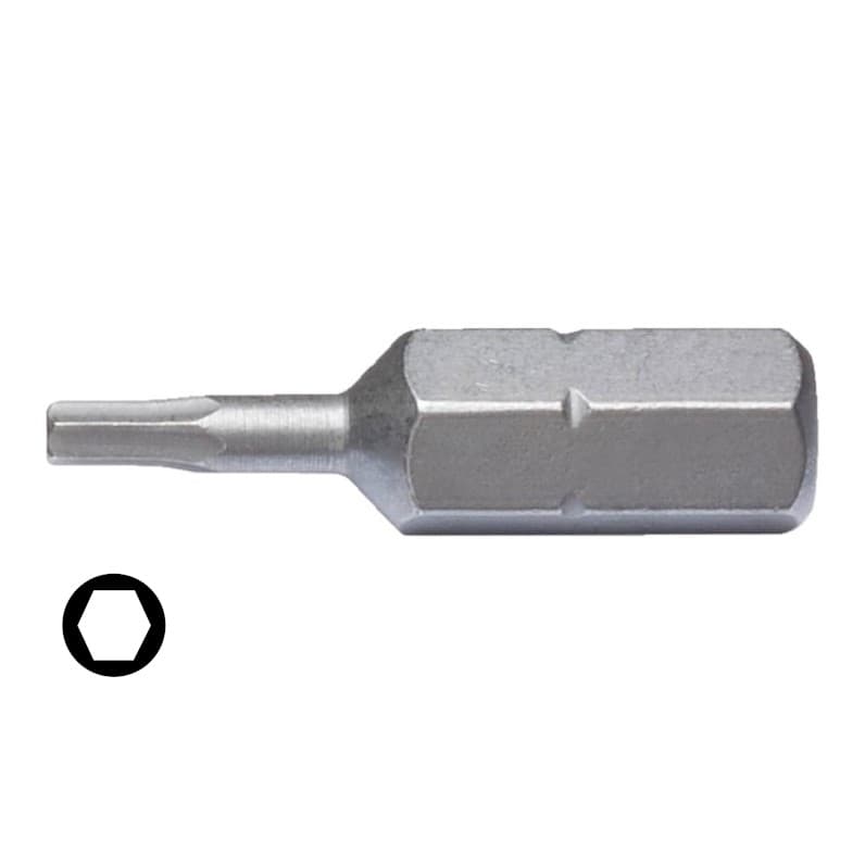 Бита с шестигранником 1/4"