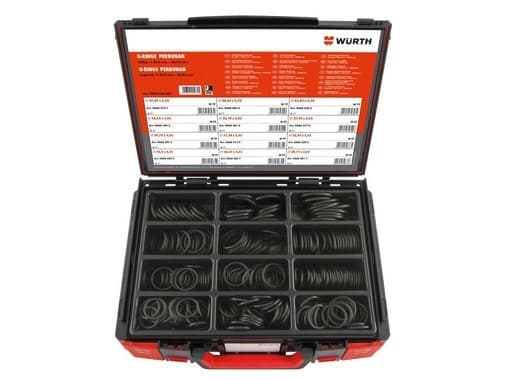 Набор пербутановых колец (25-43,82)- 330 шт. в пластиковом кейсе SYSKO