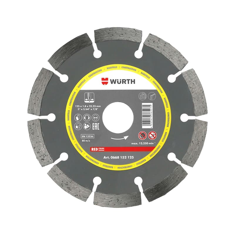 Диск алмазный отрезной RED Stripe