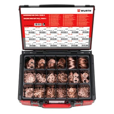 Набор колец медных DIN 7603, SYSTEM