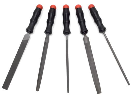 Набор напильников с рукоятками