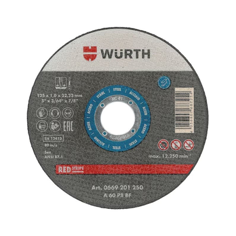 Диск отрезной для стали RED Stripe