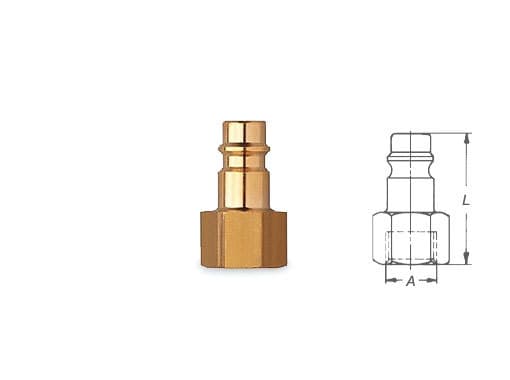 Ниппель «папа» быстросъемный, внутренняя резьба