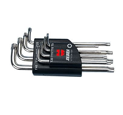 Набор ключей TORX Г-образных