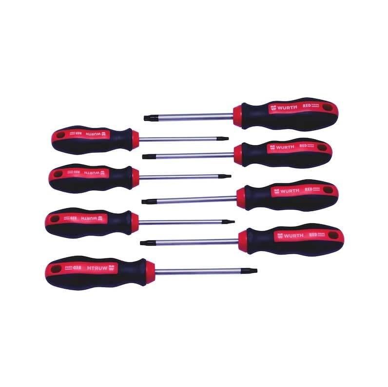 Набор отверток TORX 8шт, RED Stripe