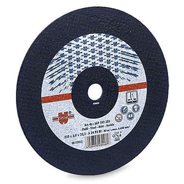 Диск отрезной для стали, синий