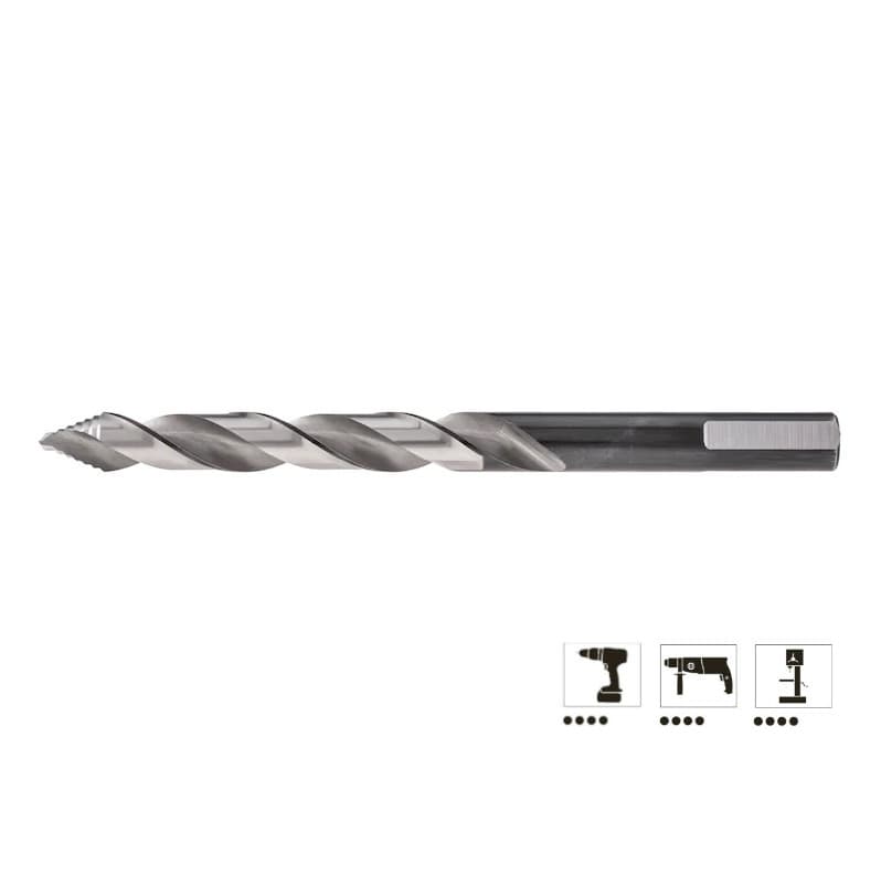 Сверло спиральное HSS Smart Step