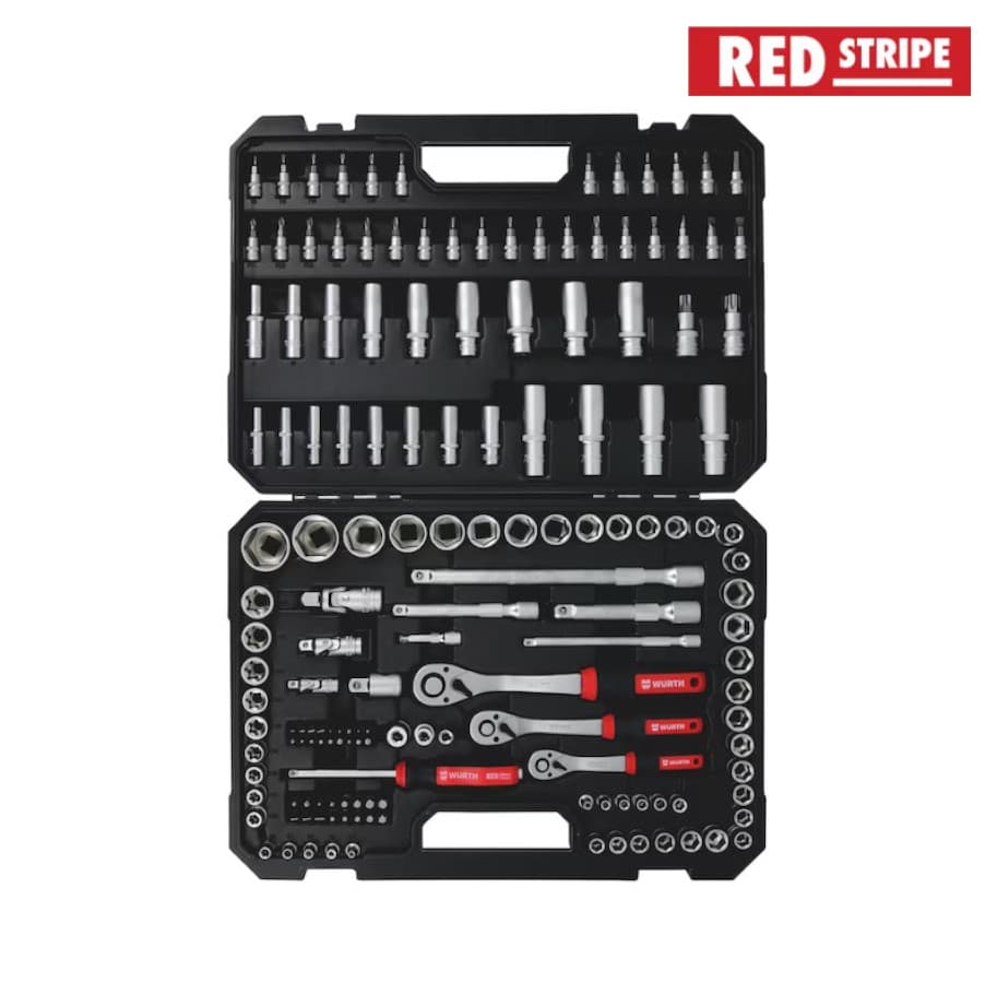 Набор инструмментов 1/4", 1/2", 3/8" 154шт. 